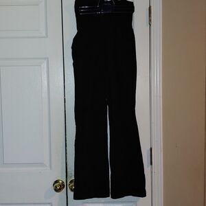 Indigo Blue Full panel black pants  Sz PL